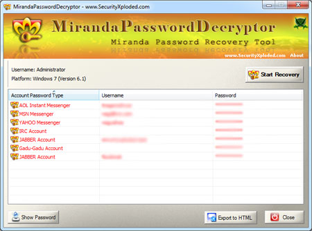 MirandaPasswordDecryptor